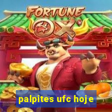 palpites ufc hoje